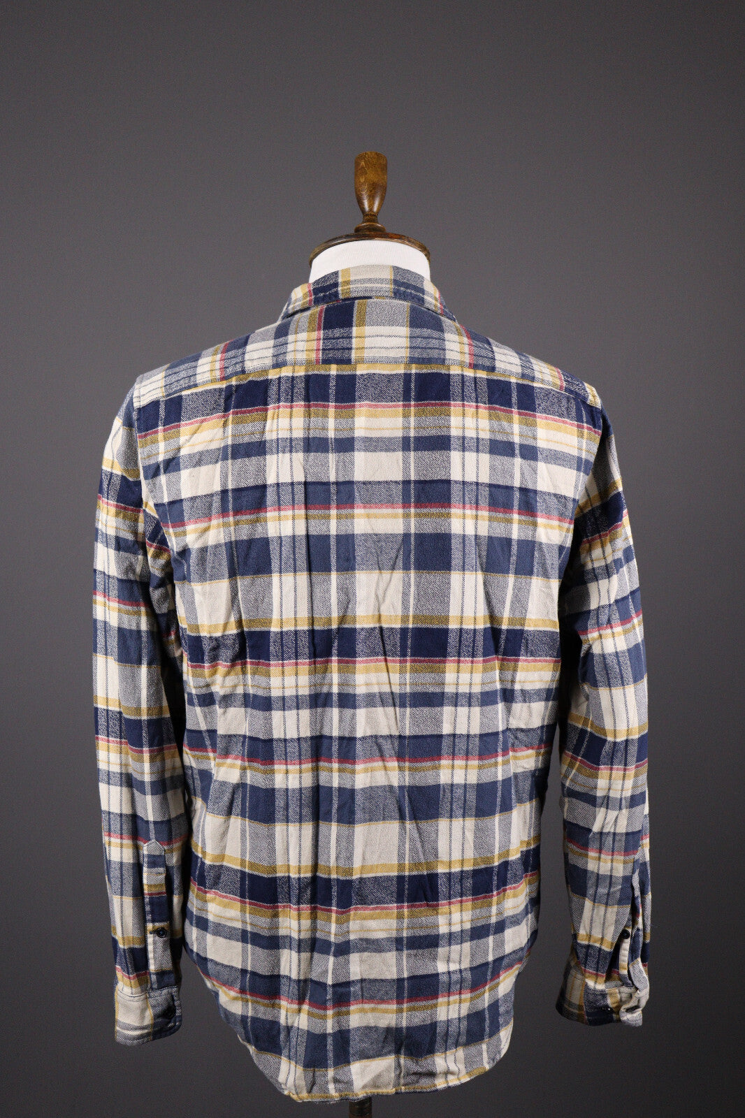 Lacoste Classic Fit Multicolor Check Plaid Flannel Overshirt – Size FR 41 / M / L