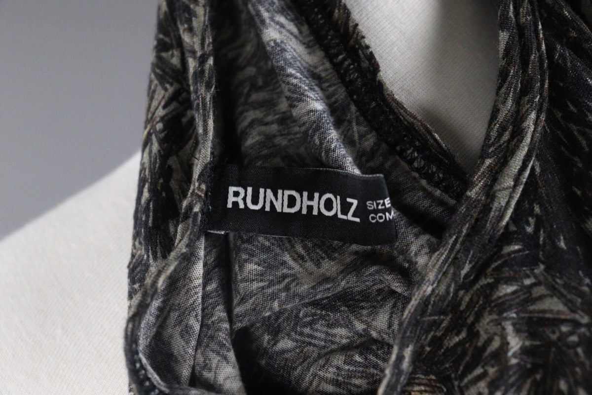 RUNDHOLZ Multicolor Designer Lagenlook Sleeveless Tank Top Shirt – Size S