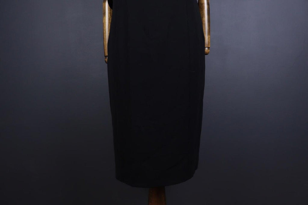 MARINA RINALDI Black Evening Sleeveless Tank Long Dress – Size 23