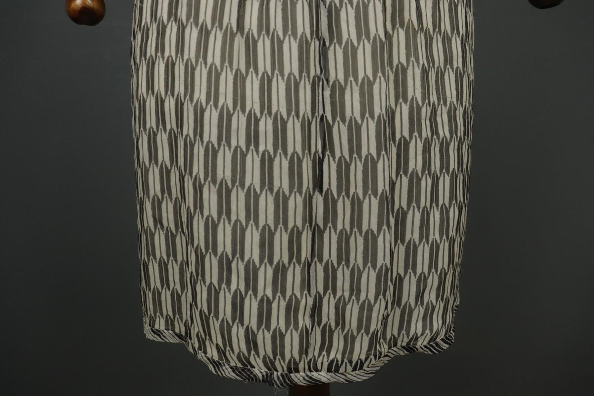 Isabel Marant Etolie Multi Geometric Short Sleeve Round Neck Shift Dress – Size 40