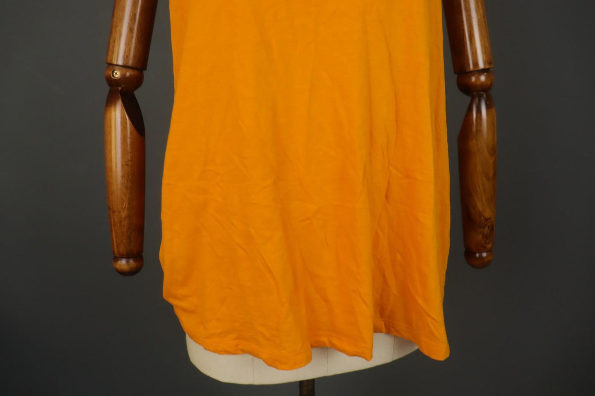 GUDRUN SJODEN Yellow Sleeveless Round Neck Stretch Pullover Tank Top – Size M – Used