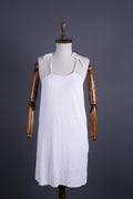 A.P.C White Spaghetti Strap Sundress Mini Dress – Size S