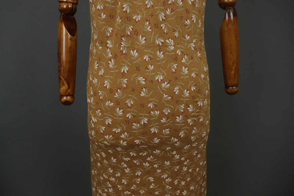 GUDRUN SJODEN Multi Floral Sleeveless Round Neck Pullover Tank Dress – Size L