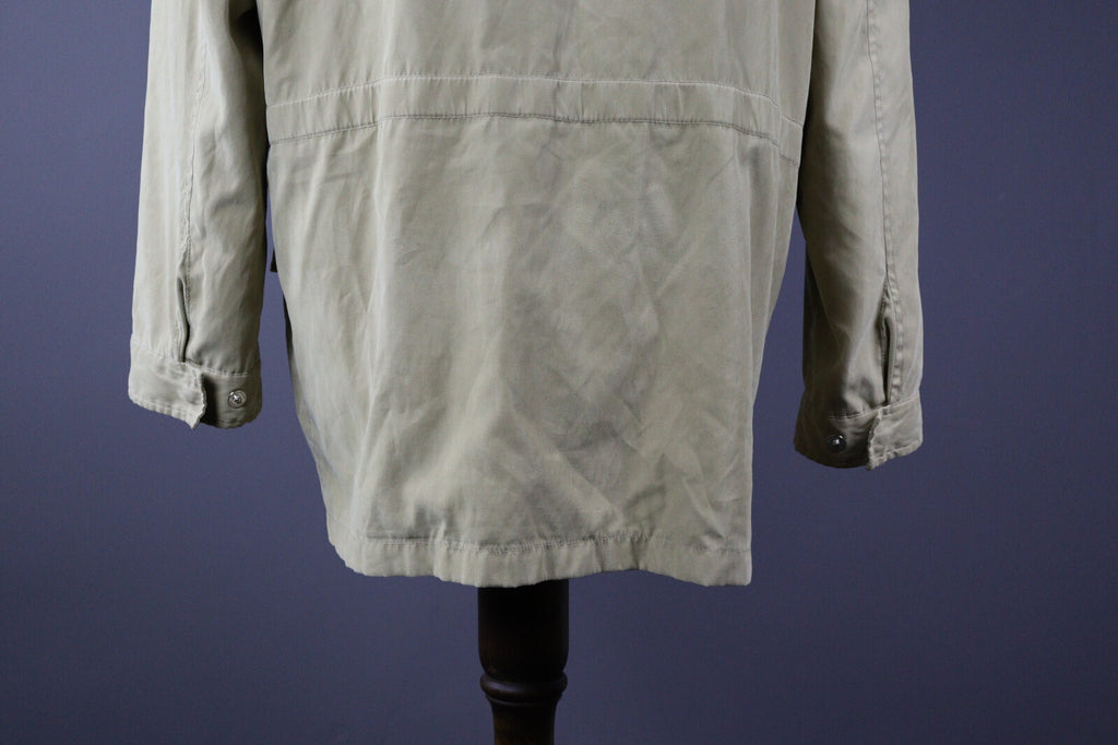 Paul & Shark Casual Multipocket Rain Trench Coat Jacket – Men's XL