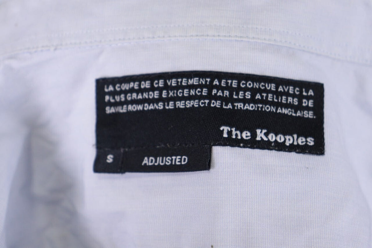 The Kooples Adjusted Blue Summer Long Sleeve Button Down Shirt – Size S