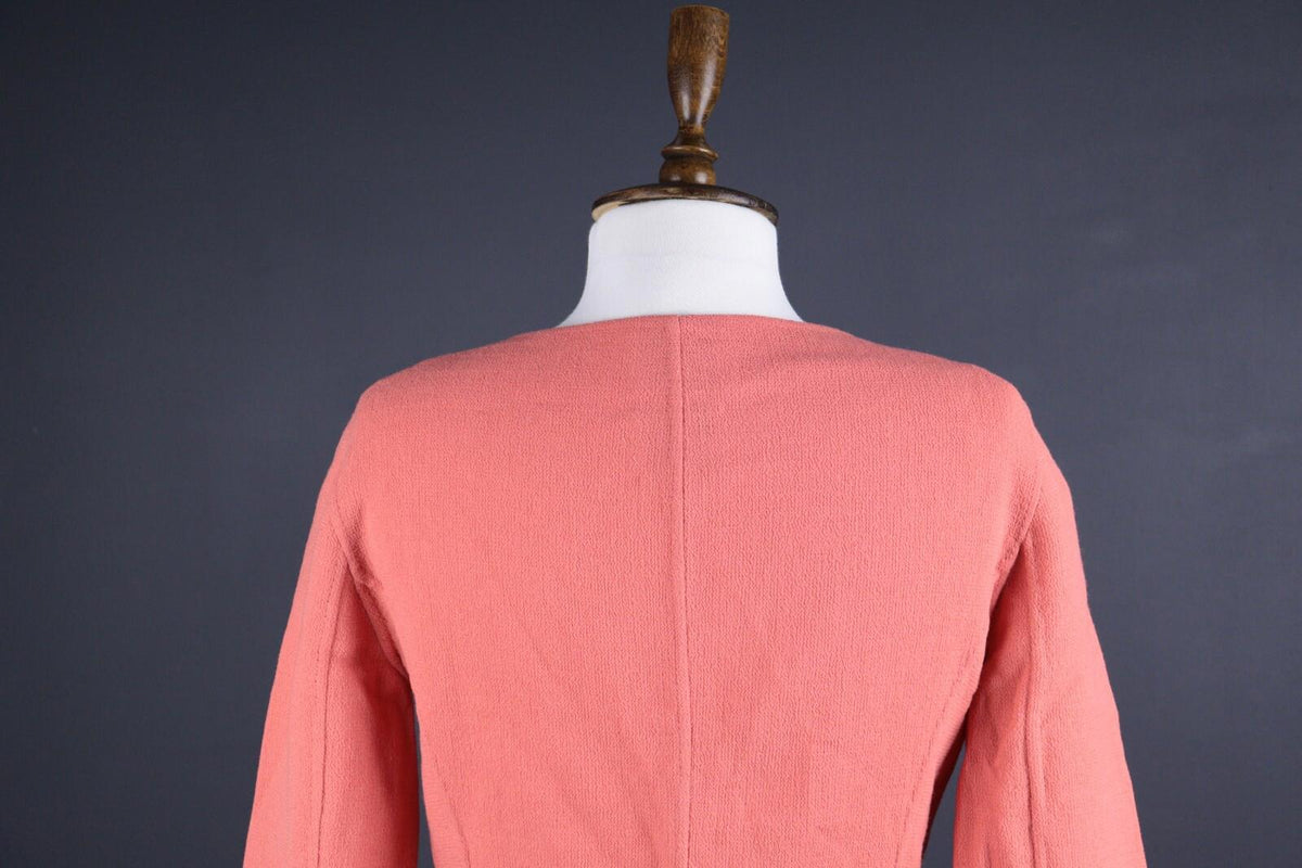 NWT ARMANI COLLEZIONI Pink One Button Lightweight Blazer Jacket USA 8