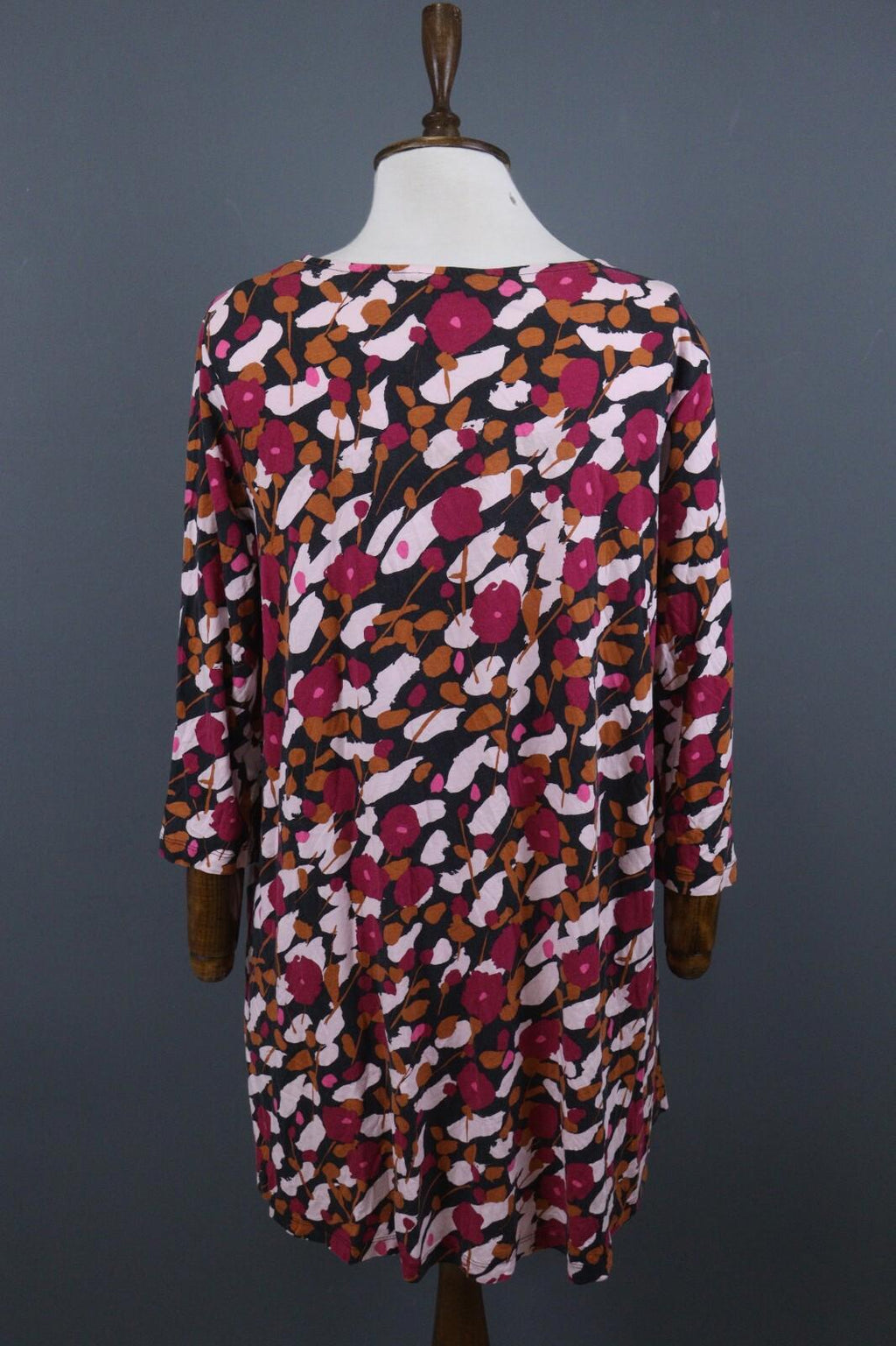 MARIMEKKO Multicolor 3/4 Sleeve A-Line Relaxed Tunic Dress – Size M