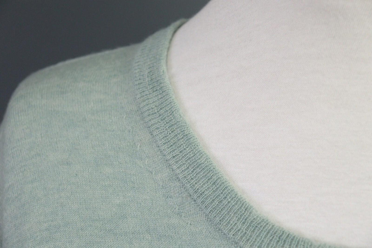 ZADIG & VOLTAIRE Green 100% Cashmere Bell Sleeve Top Blouse Shirt – Size S