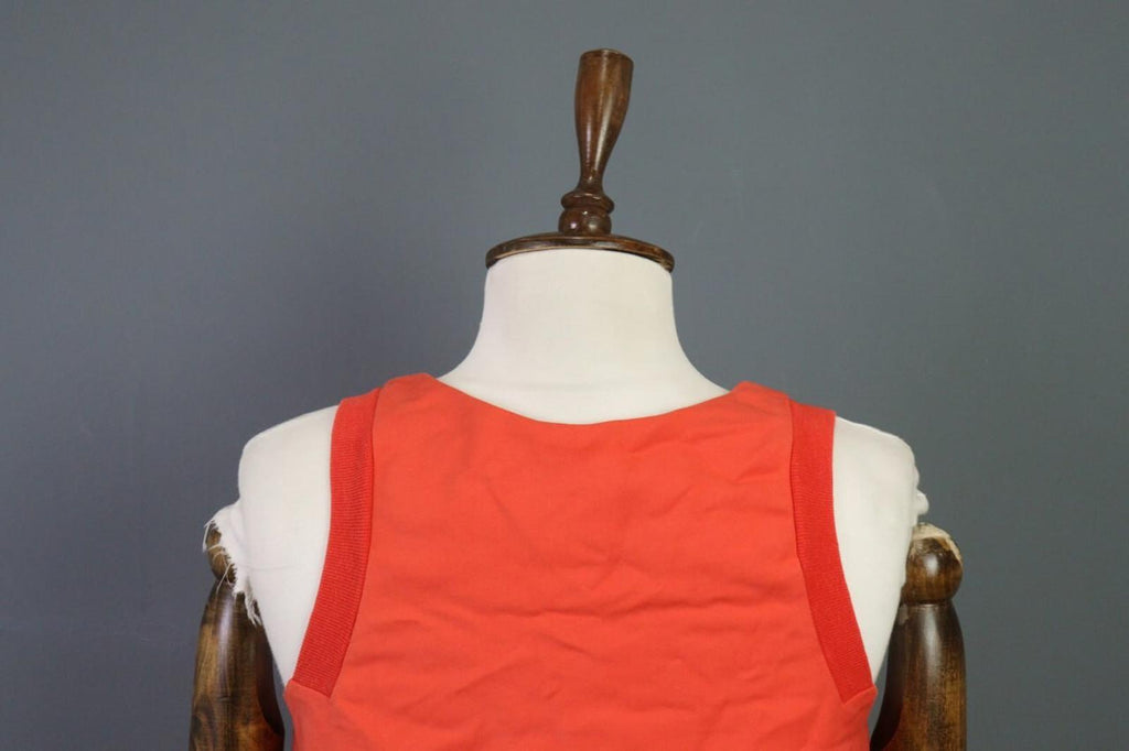 LACOSTE LIVE Dress Red V-Neck A-Line Tennis Short – Size S
