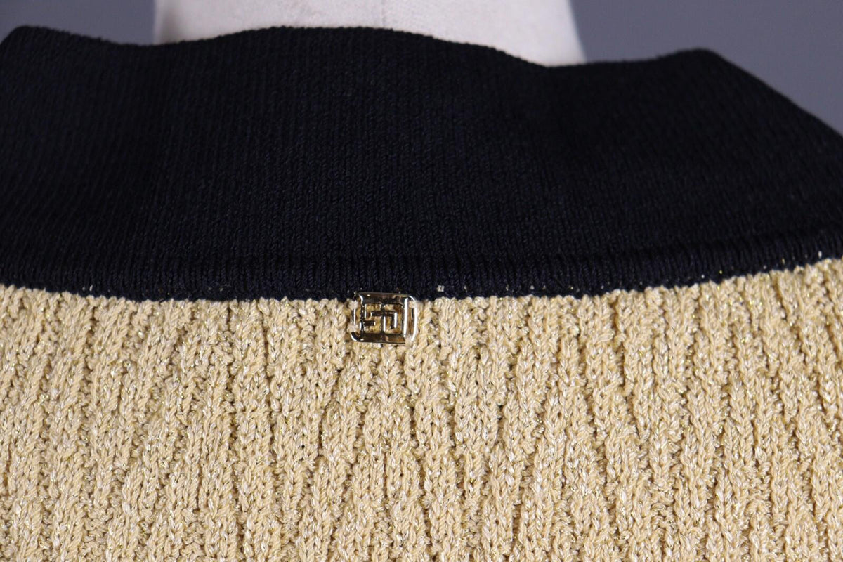 ST. JOHN SPORT BY MARIE GRAY Multicolor Striped Wool Knit Sweater – Size L