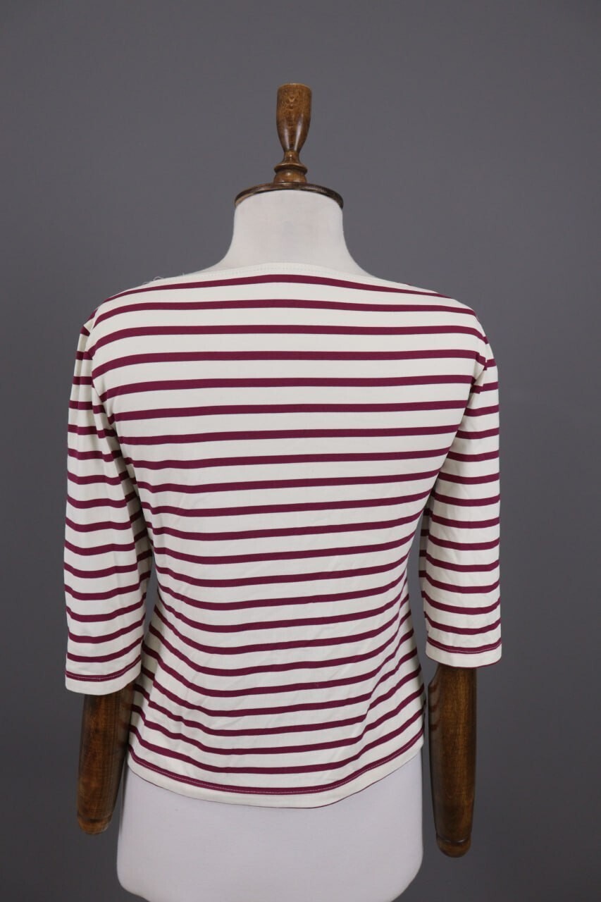 Saint James Multicolor Striped Knit Sweater – Size USA 8 / GB 12
