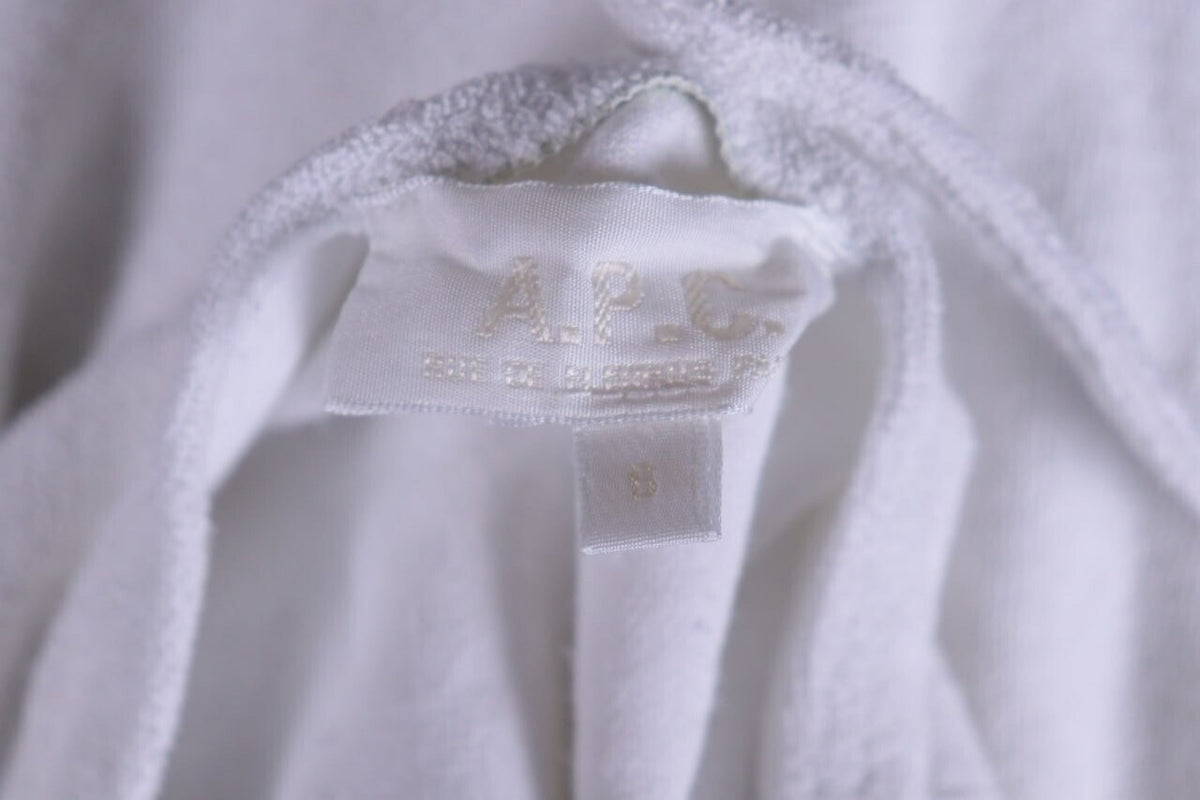 A.P.C White Spaghetti Strap Sundress Mini Dress – Size S