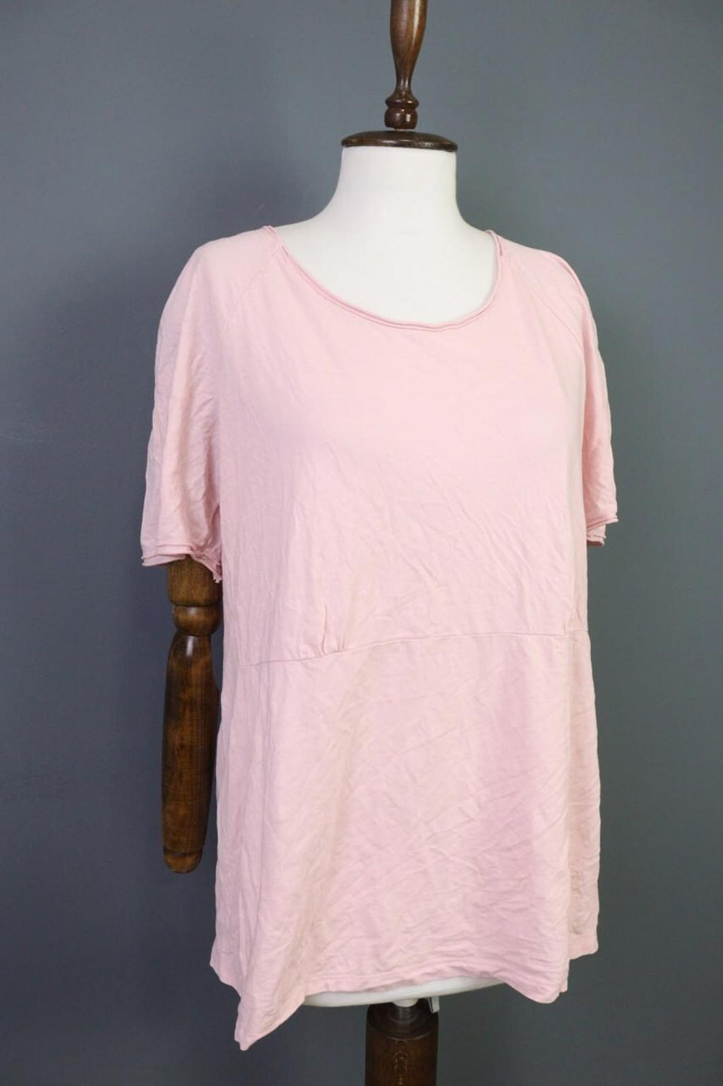 OSKA Pink Short Sleeve Tunic Top Shirt – Size 4