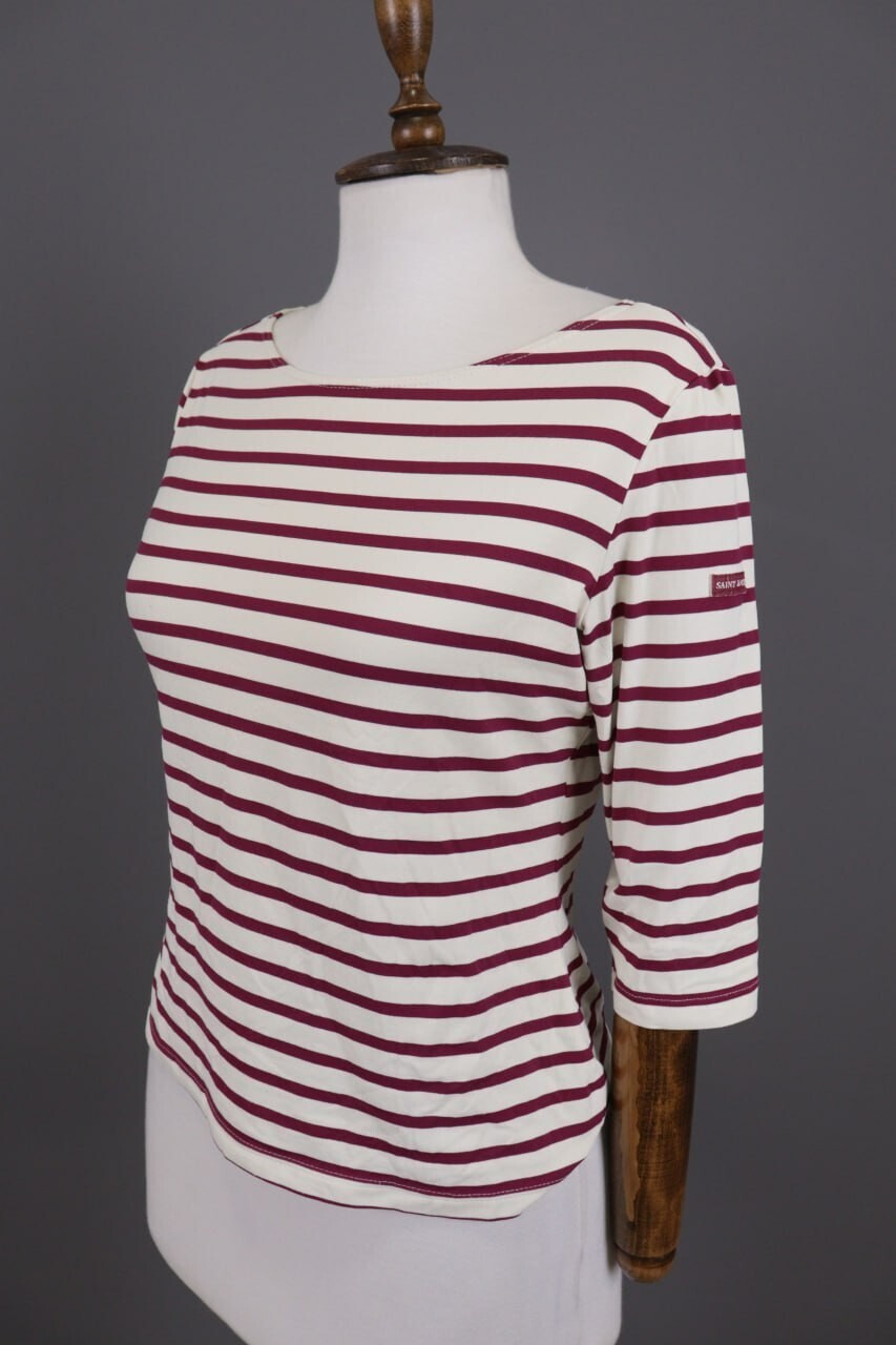 Saint James Multicolor Striped Knit Sweater – Size USA 8 / GB 12
