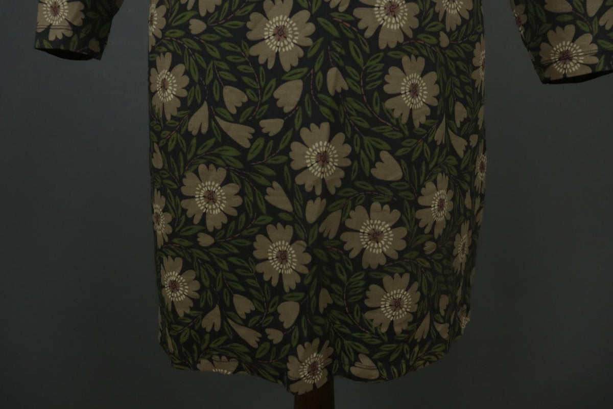 Gudrun Sjoden Shift Dress Multicolor Floral Pullover Long Sleeve – Size S / M