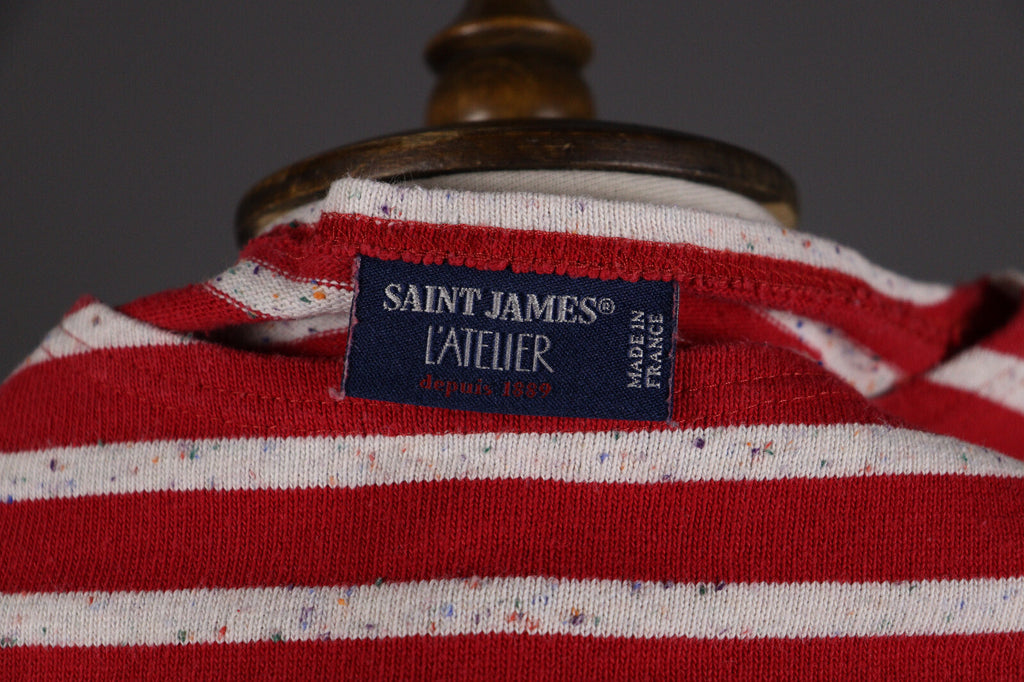 Saint James L'Atelier Multicolor Stripe Knit Sweater – Size USA 8