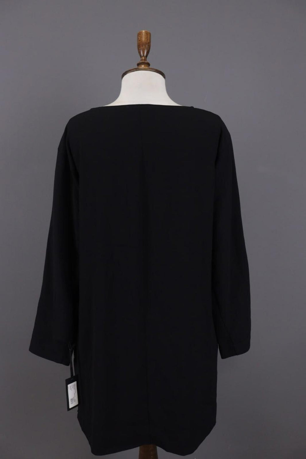 BNWT OSKA Black Lagenlook Oversize Long Sleeve Sweater Midi Dress – Size 1