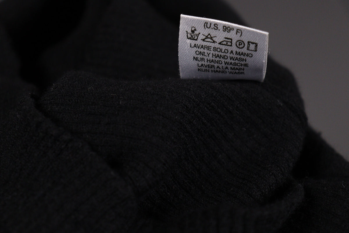 Transit Par Such 400 Wool Black Tigh Knit Sweater – Size 4