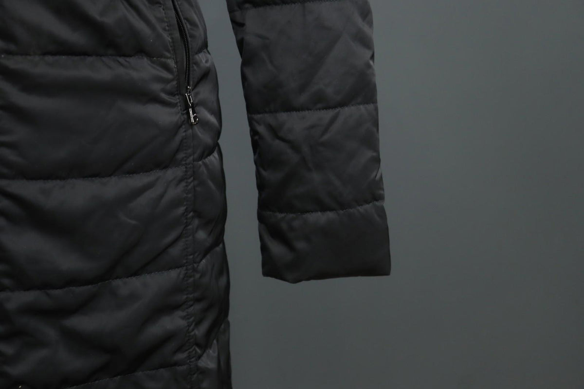 MARELLA Sport Warm Me Up Black Hooded Long Sleeve Full Zip Puffer Jacket – Size 36
