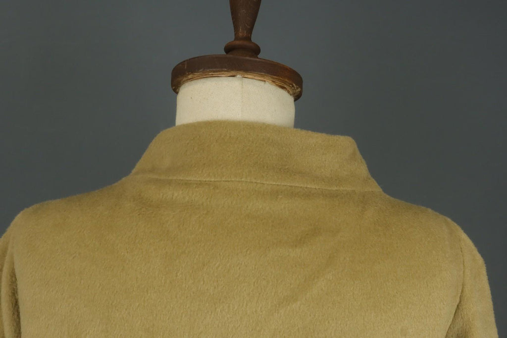 MOSCHINO Aeffe Brown 100% Virgin Wool 3/4 Sleeve Cheap and Chic Short Coat Sz 38