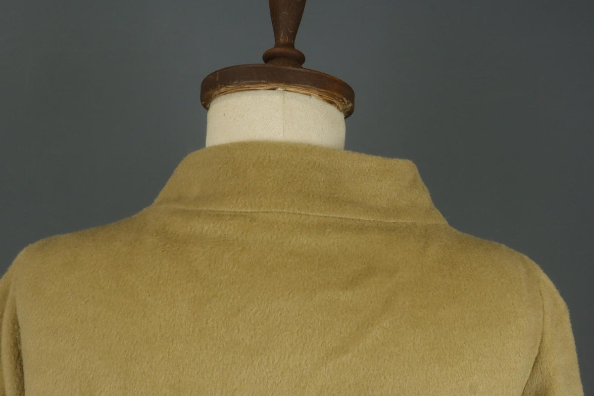MOSCHINO Aeffe Brown 100% Virgin Wool 3/4 Sleeve Cheap and Chic Short Coat Sz 38