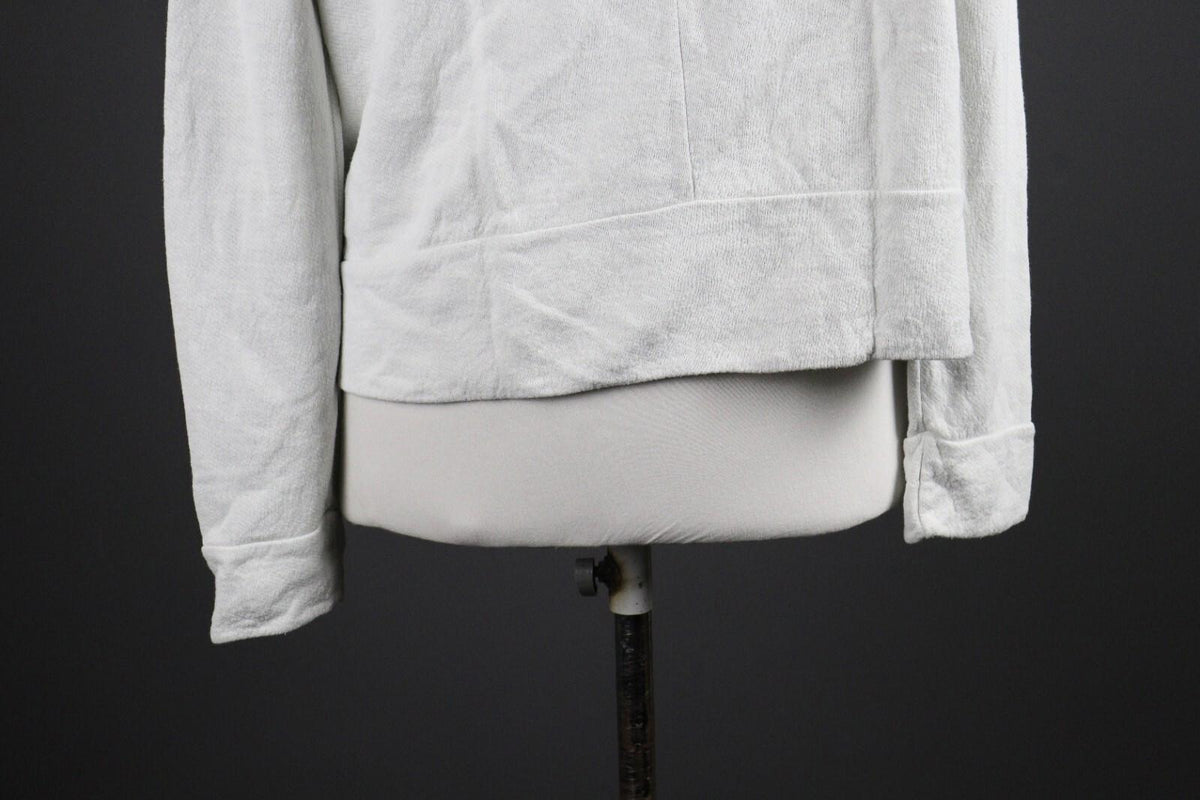 TRANSIT PAR SUCH White Designer Full Zip Hoodie Sweater – Size 4