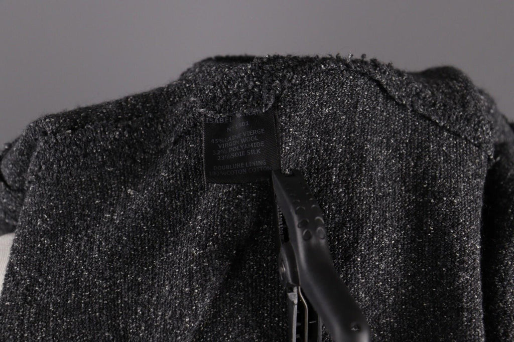 ISABEL MARANT ETOILE Wool Silk Slim Solid Designer Blazer Jacket – Size 2