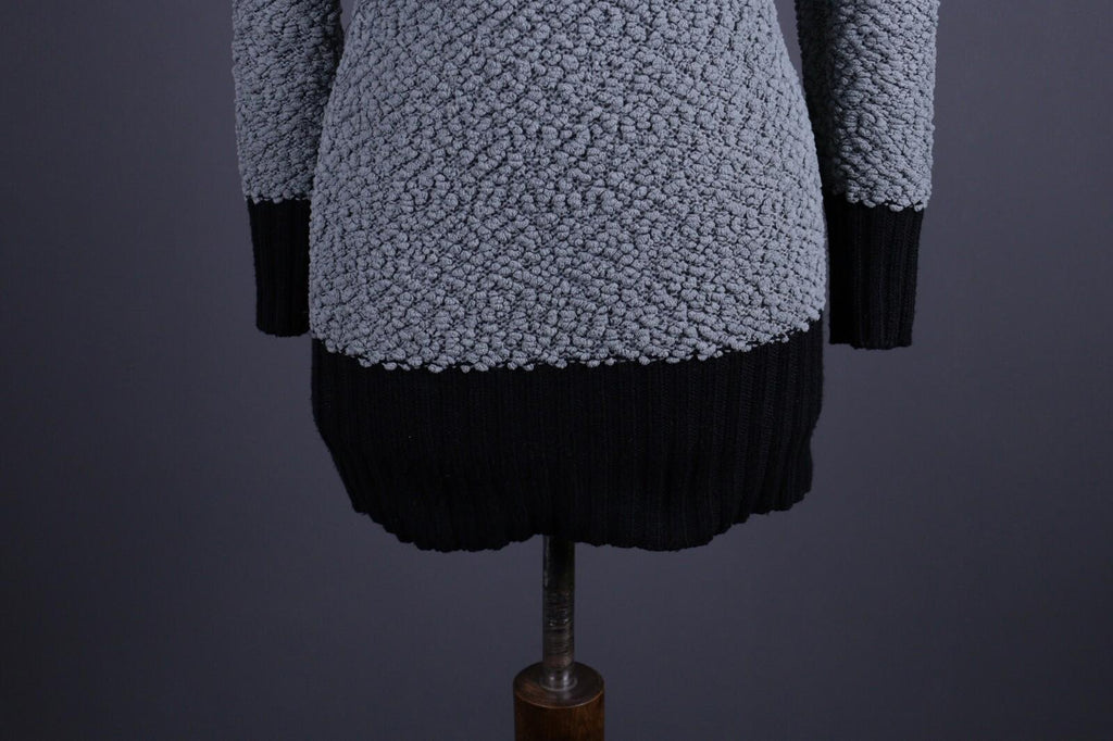 RUNDHOLZ Black Label Acrylic Cowl Neck Long Sleeve Top Shirt Tunic – Size M