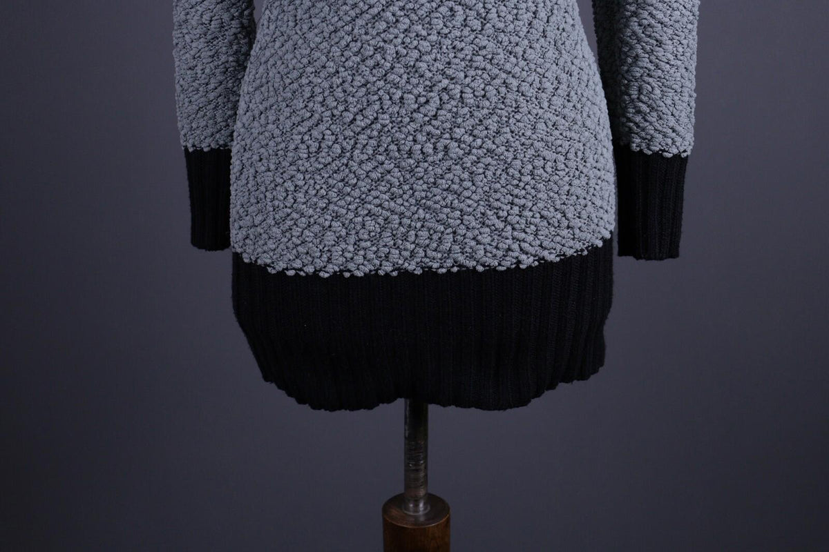 RUNDHOLZ Black Label Acrylic Cowl Neck Long Sleeve Top Shirt Tunic – Size M