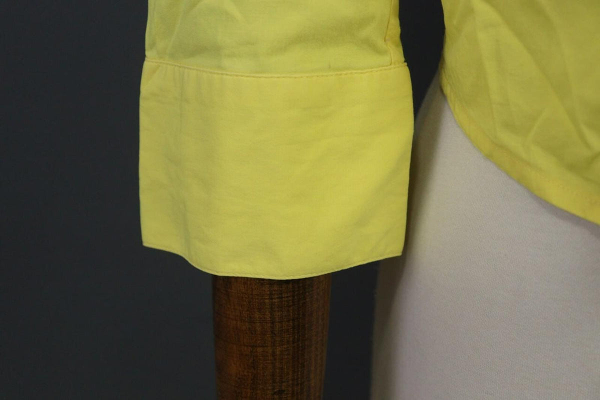 Versace Jeans Couture Button Down Yellow Shirt Vintage – Size Small