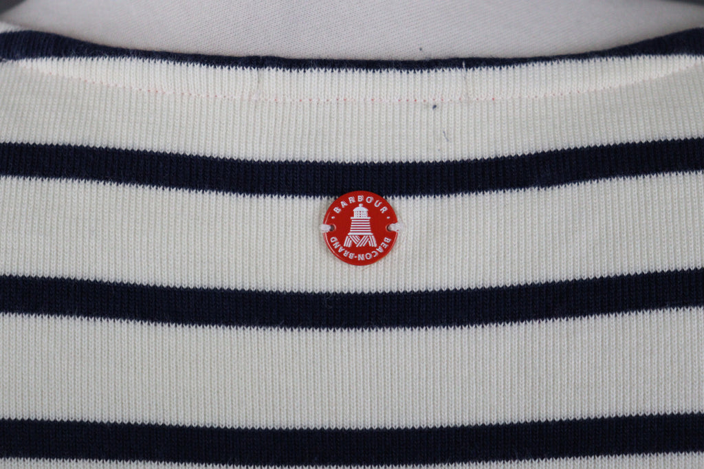 Barbour Multicour Beacon Brand Striped Pembrey Sweater Dress EU 40 UK 14 US 10