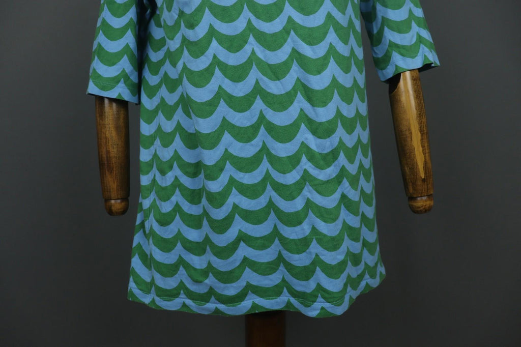 MARIMEKKO X Uniqlo Laine Multi Scallop Print Cotton Pullover Tunic Top – Size M