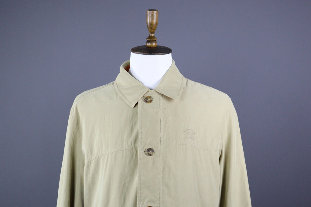 Paul & Shark Casual Multipocket Rain Trench Coat Jacket – Men's XL