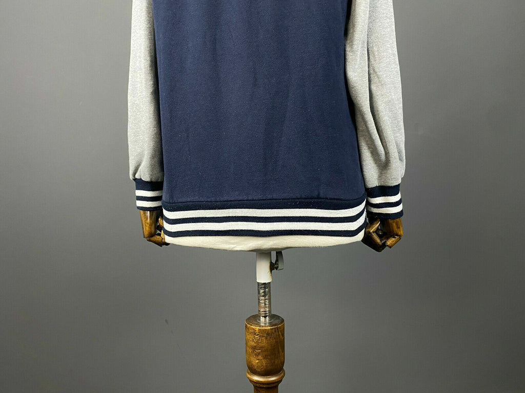 Evisu Limited Custom Made Blue Snap Baseball Jacket – Women's M