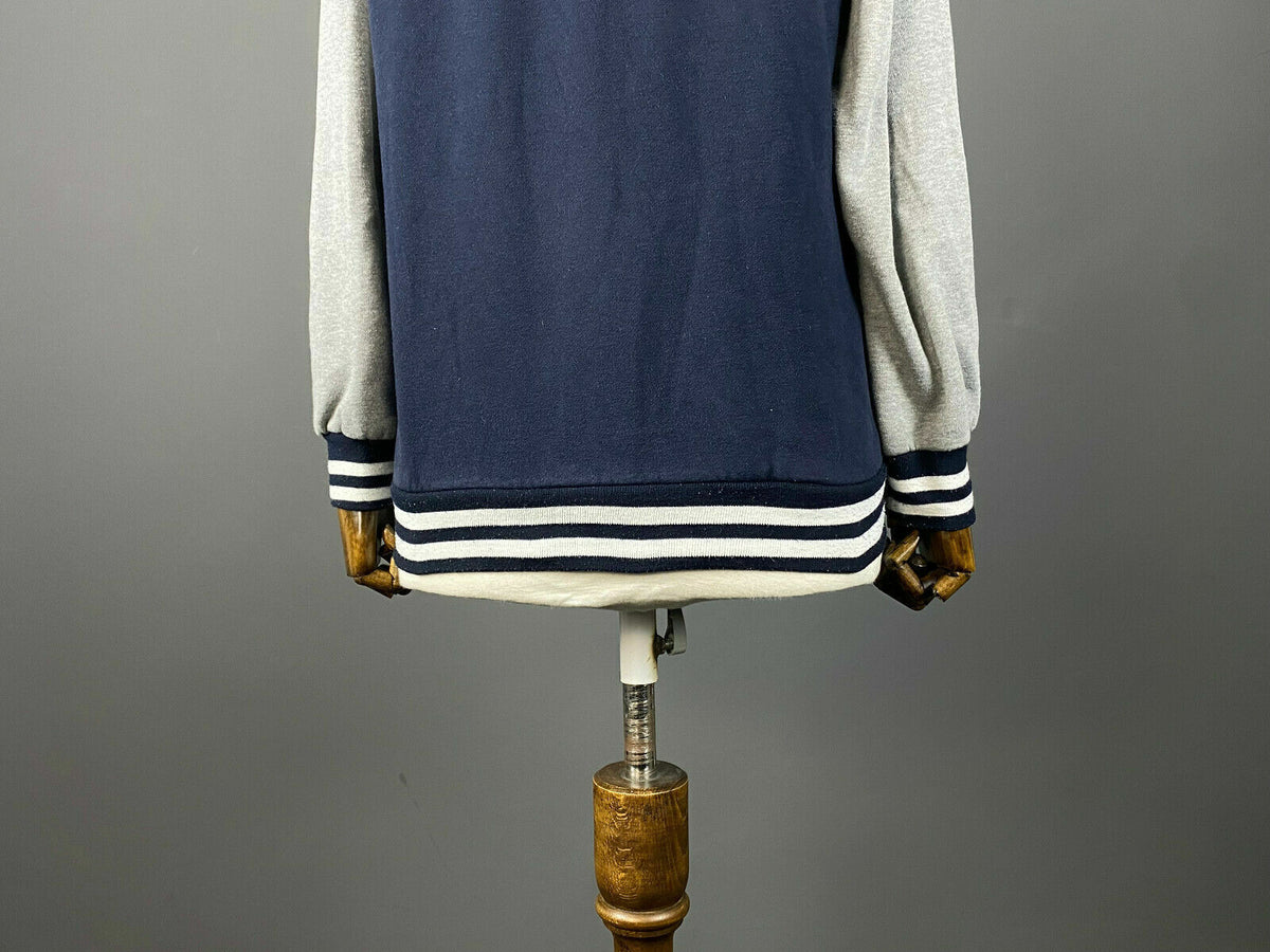 Evisu Limited Custom Made Blue Snap Baseball Jacket – Women's M