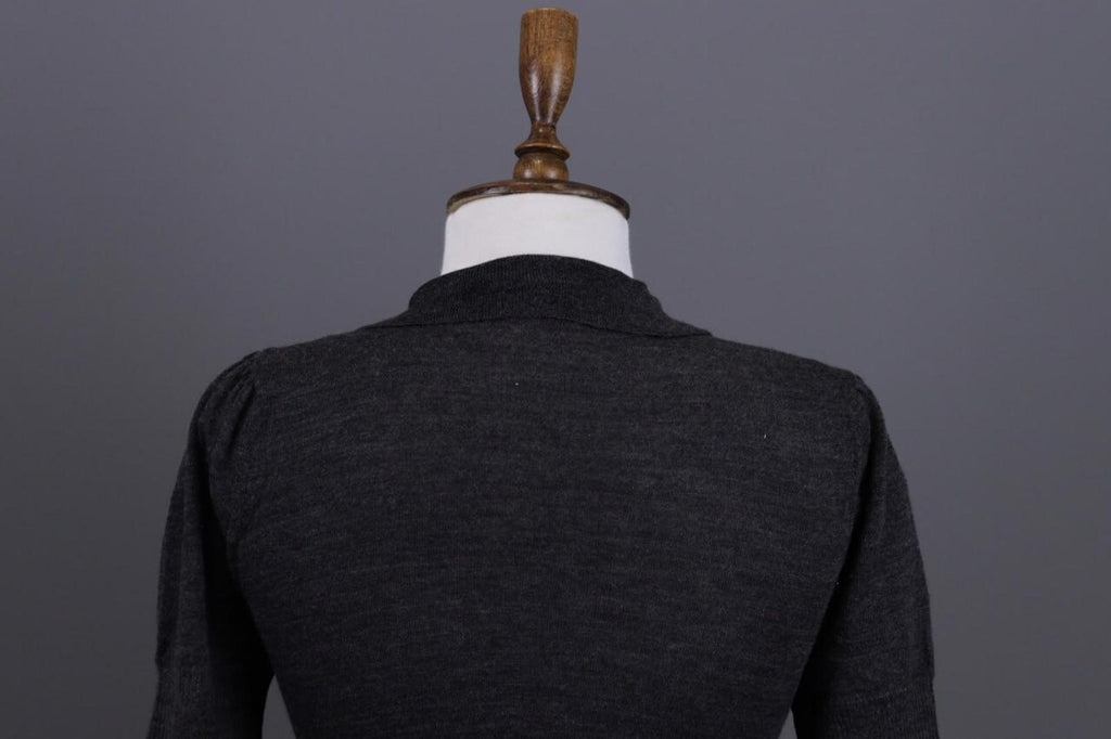Dolce&Gabbana Gray Henley Short Sleeve Summer Top Shirt – Size M