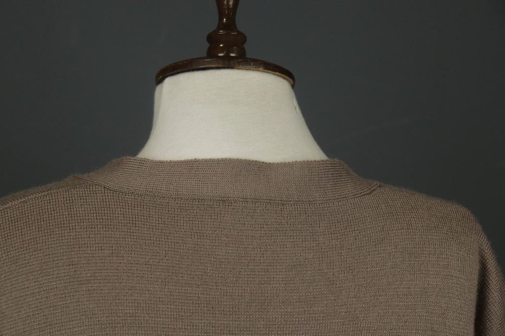 ZADIG & VOLTAIRE Brown Knitted V-Neck Long Sleeve Button Cardigan Sweater M/L