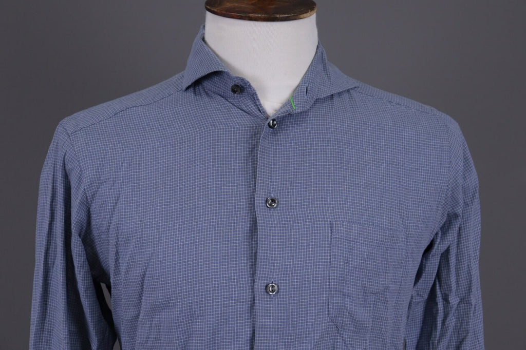 Eton Slim Long Sleeve Button Down Shirt – Size M