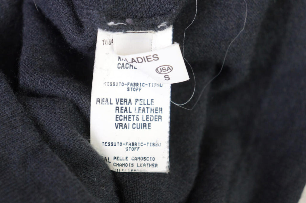 FABIANA FILIPPI Gray Cashmere Knit Sweater – Size S