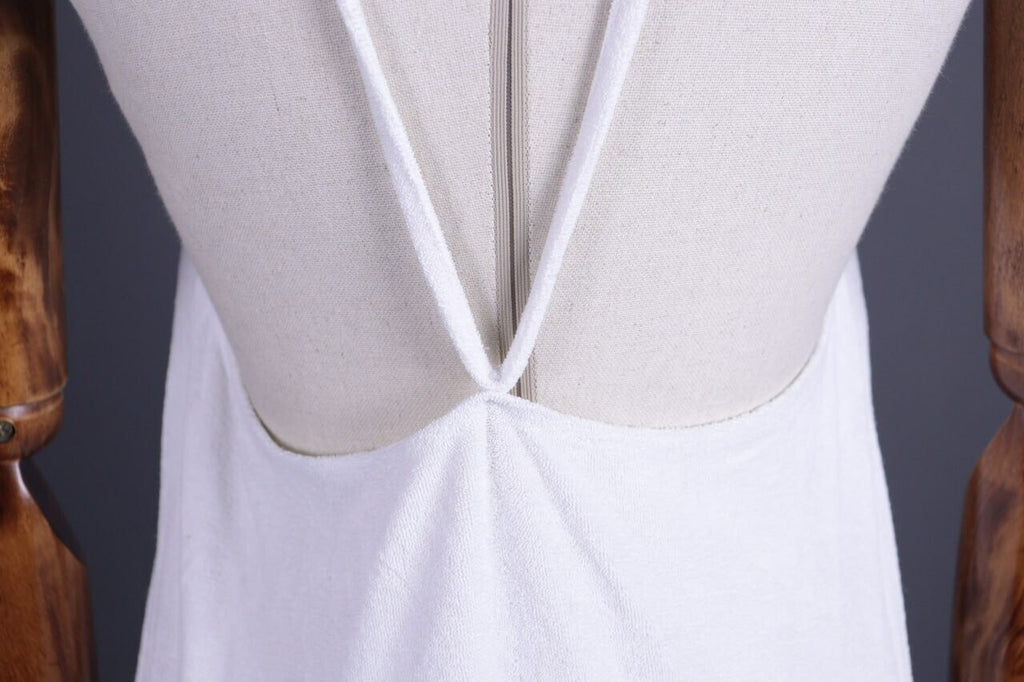 A.P.C White Spaghetti Strap Sundress Mini Dress – Size S