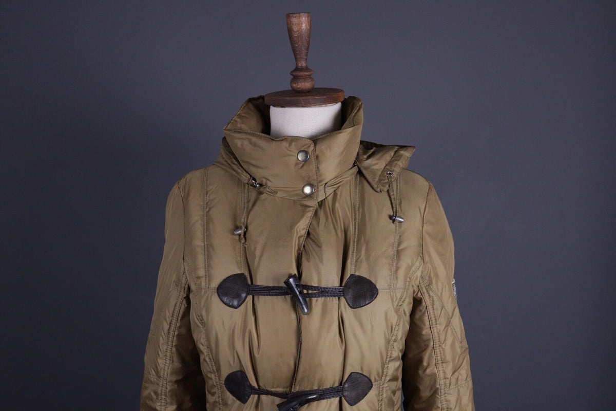 LAUREL JEANS Brown Quilted Duffle Coat Jacket – Size 34 / XS