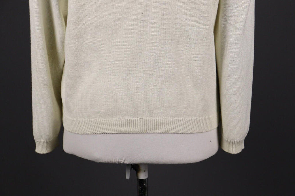 MONDI Ivory Knit Long Sleeve Cardigan Sweater – Size 40