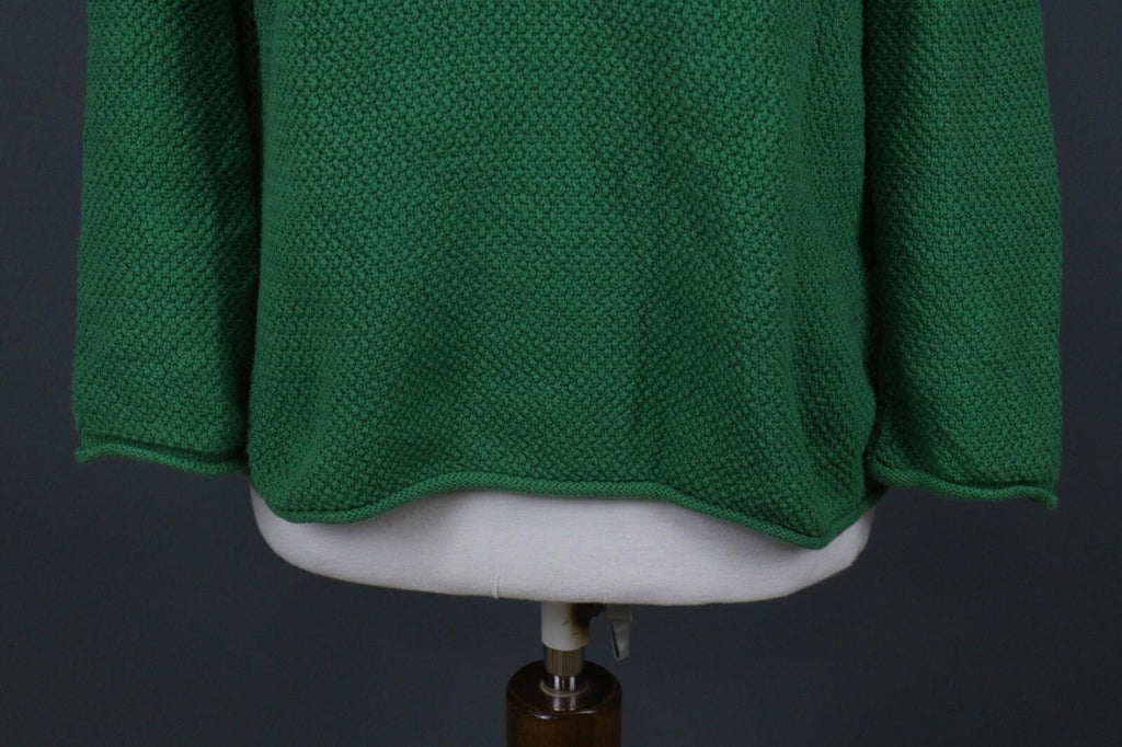 GUDRUN SJODEN Green Long Sleeve Round Neck Pullover Knit Sweater – Size M – Used