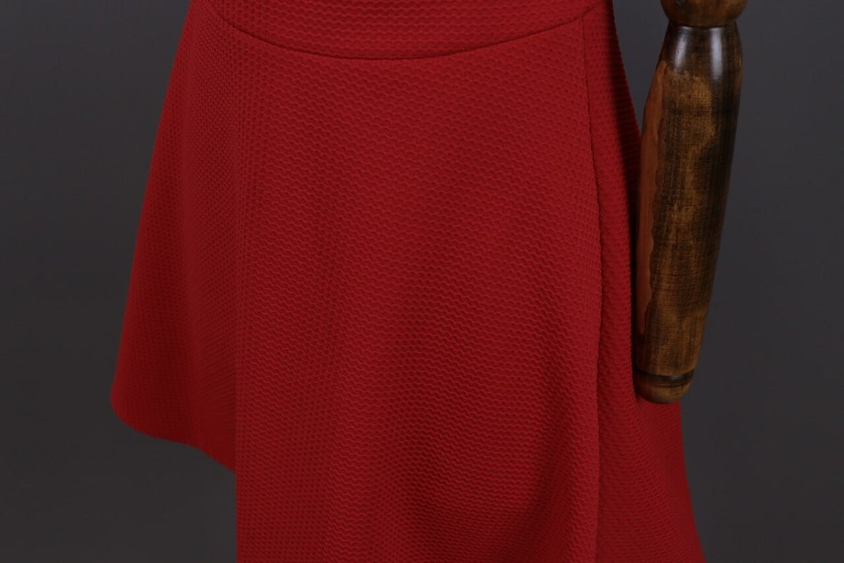Pinko Red Sleeveless Evening Bodycon A-Line Short Dress – Size I 42 / GB 10 – Used