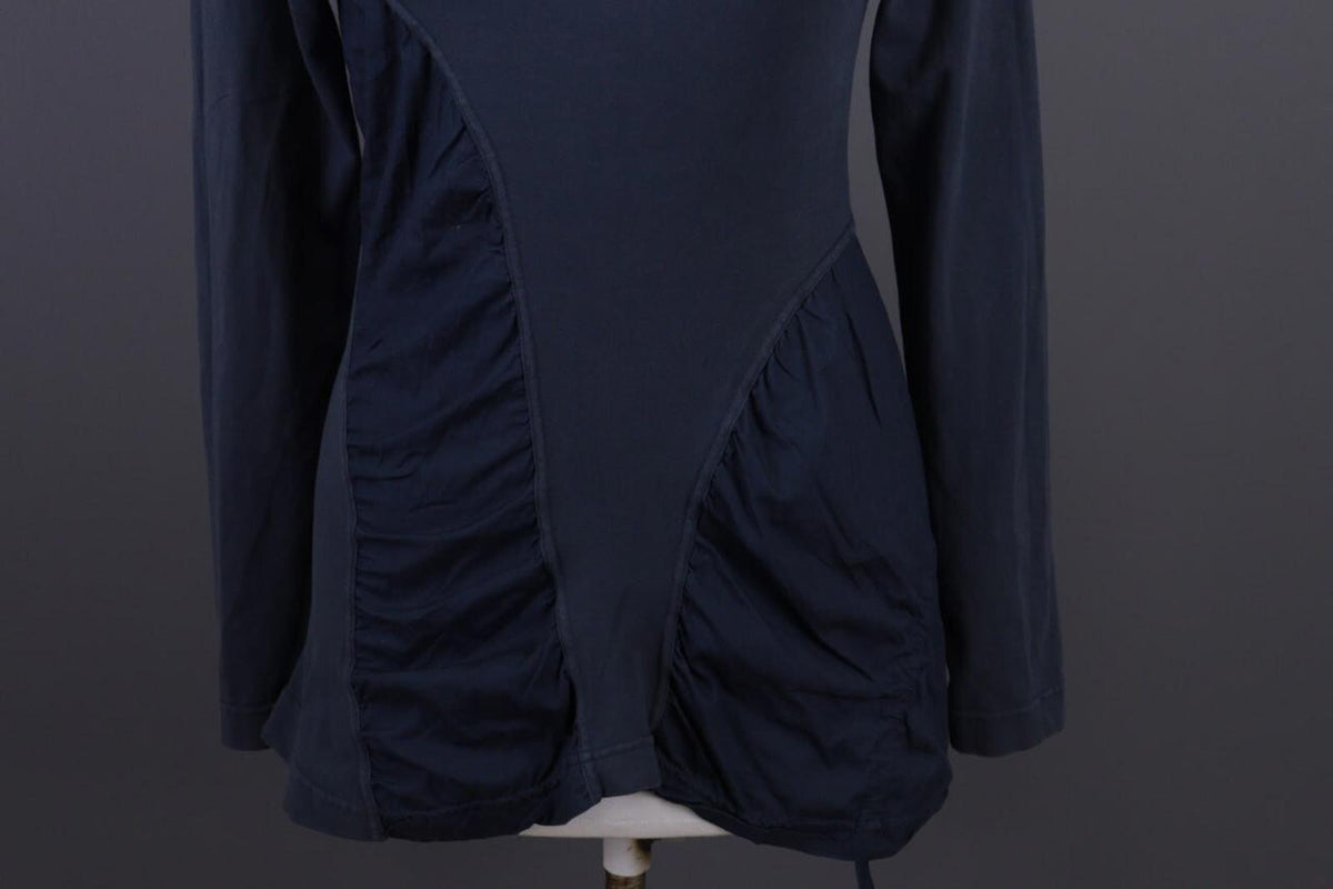 RUNDHOLZ Blue Lagenlook Designer Long Sleeve Top Shirt Tunic – Size XS