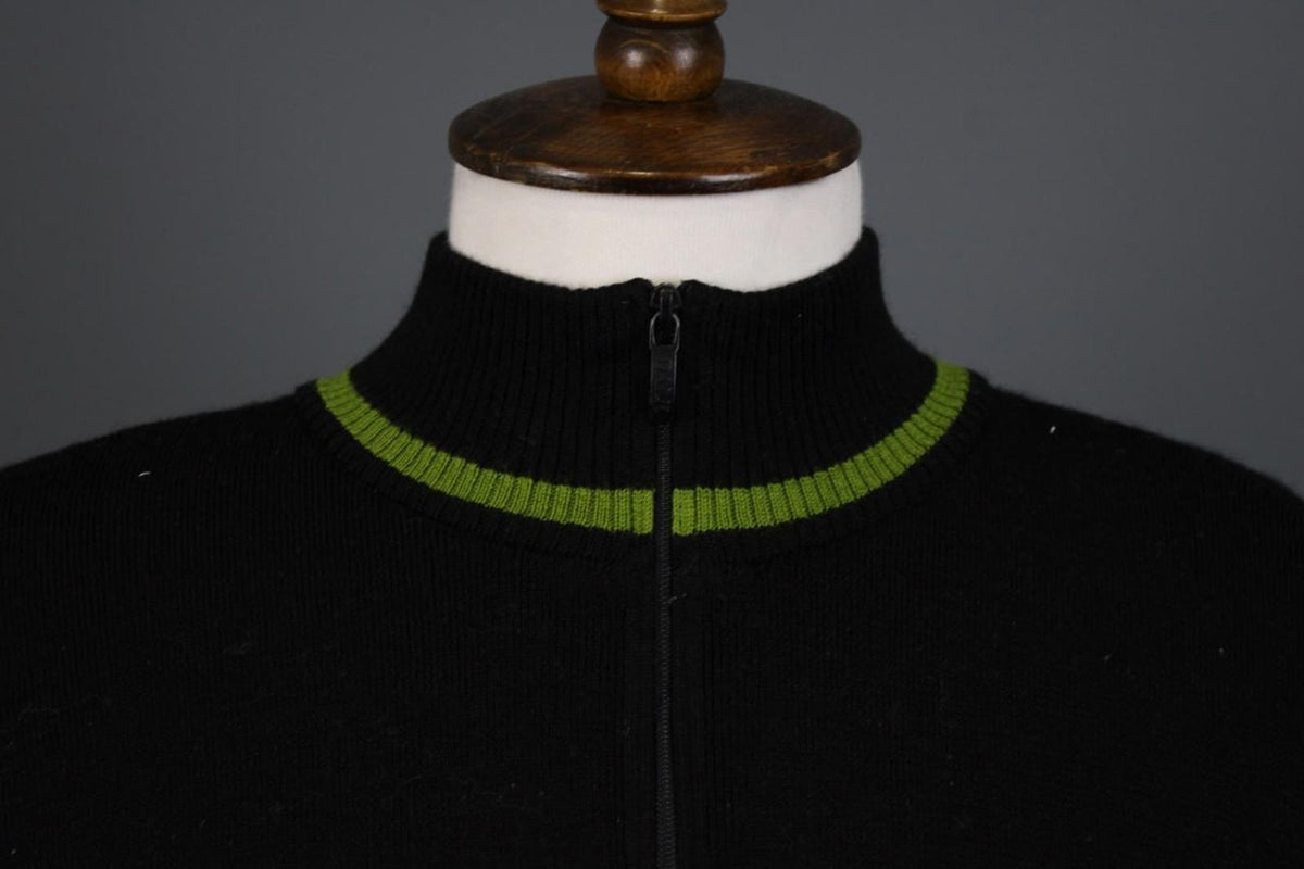 DALE OF NORWAY Multi Fair ISle Mock Neck Raglan Sleeve 1/4 Zip Sweater – Size M
