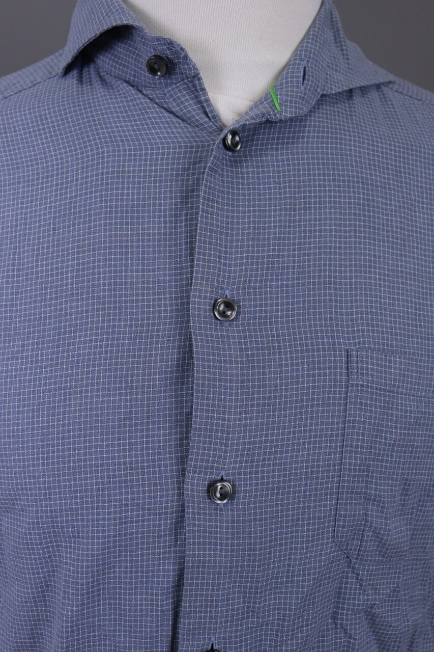 Eton Slim Long Sleeve Button Down Shirt – Size M