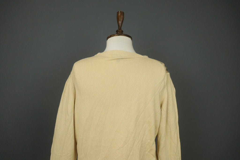BURBERRY London Yellow Casual Long Sleeve Round Neck Pullover Knit Top – Size S