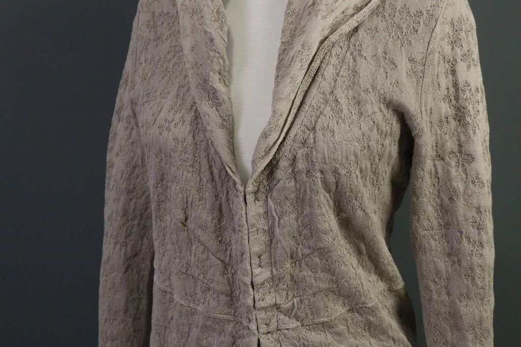 TRANSIT PAR SUCH Beige Cotton Blend Long Sleeve Sweater Dress – Size 4