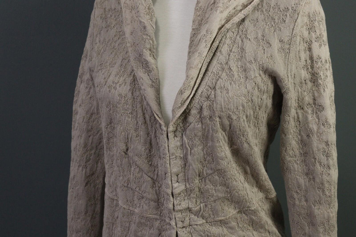 TRANSIT PAR SUCH Beige Cotton Blend Long Sleeve Sweater Dress – Size 4